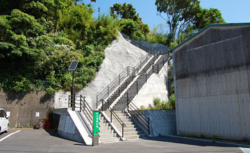 高台への避難路の設計